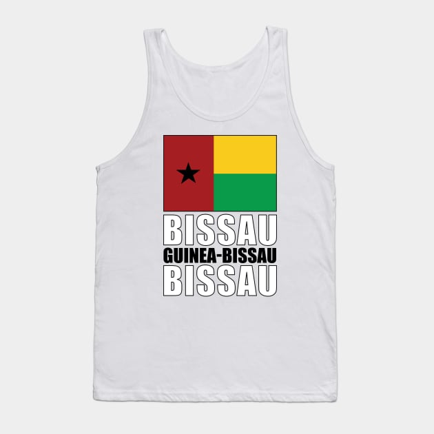 Flag of Guinea Bissau Tank Top by KewaleeTee